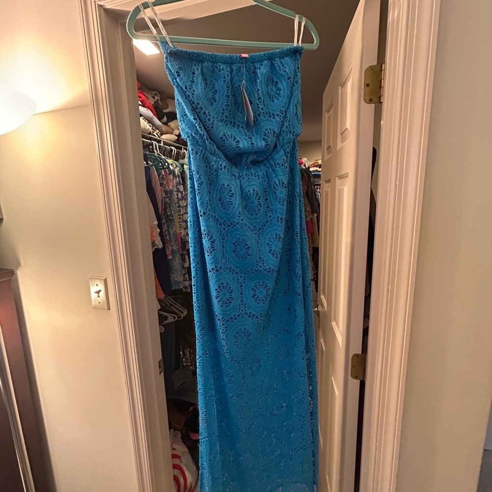 Lilly Pulitzer Blue eyelet dress